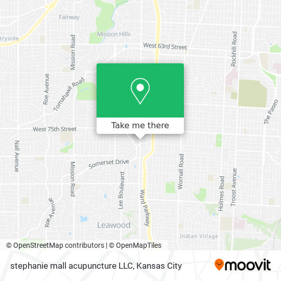Mapa de stephanie mall acupuncture LLC