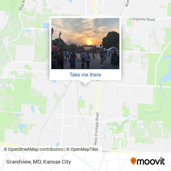 Mapa de Grandview, MO