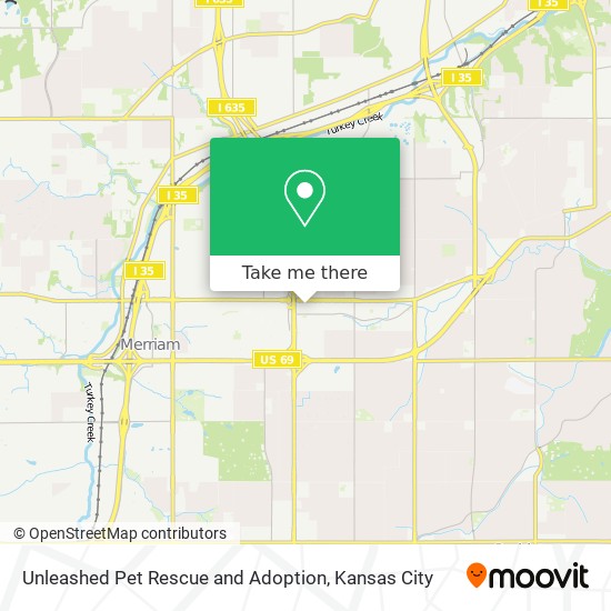 Mapa de Unleashed Pet Rescue and Adoption