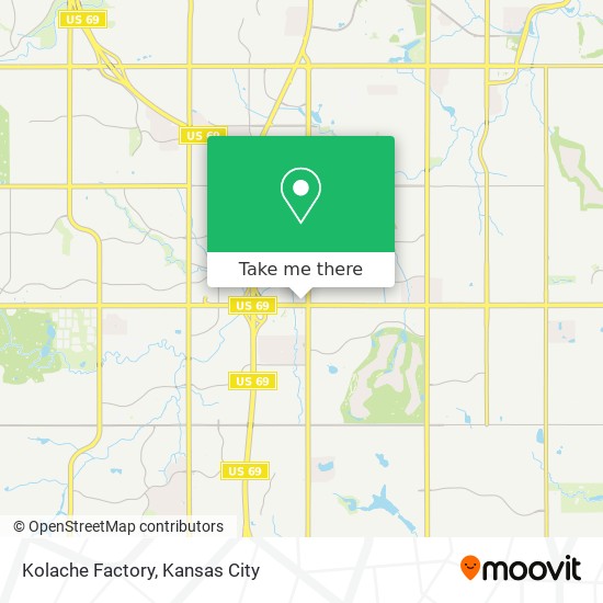 Mapa de Kolache Factory