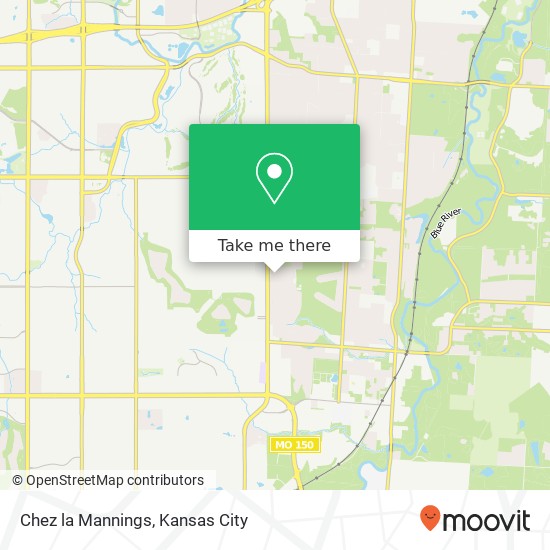 Mapa de Chez la Mannings