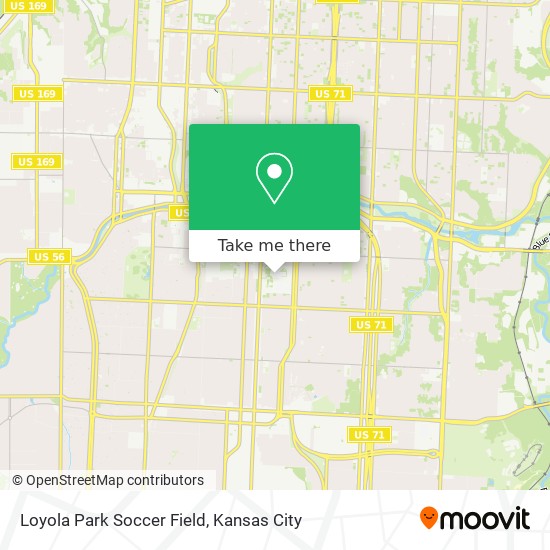 Mapa de Loyola Park Soccer Field