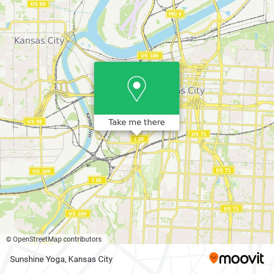 Mapa de Sunshine Yoga