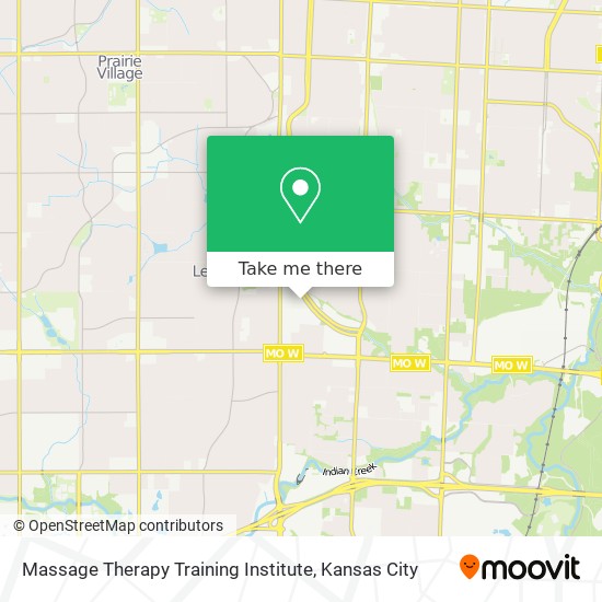 Massage Therapy Training Institute map