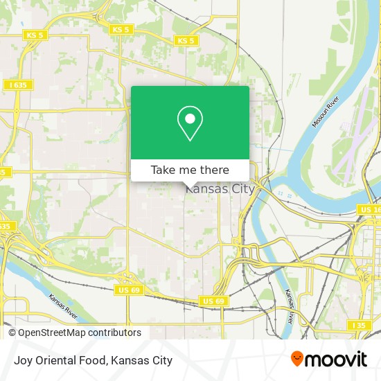 Joy Oriental Food map