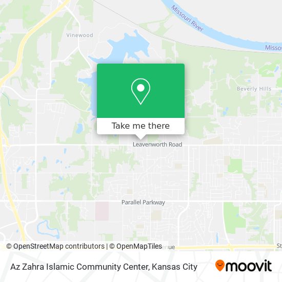 Az Zahra Islamic Community Center map