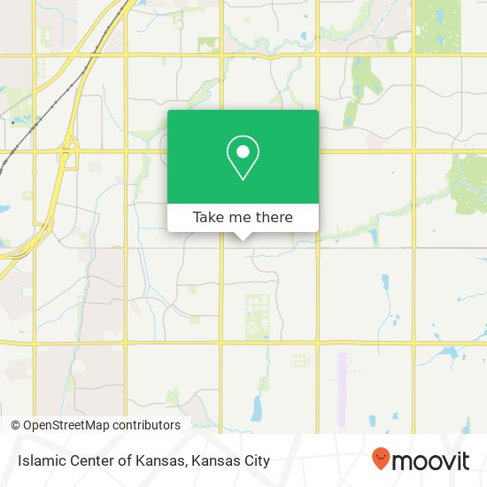 Islamic Center of Kansas map