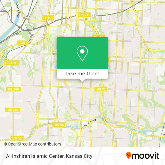 Mapa de Al-Inshirah Islamic Center