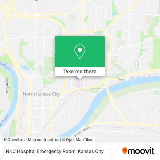 NKC Hospital Emergency Room map