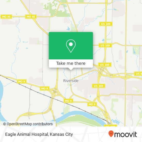 Eagle Animal Hospital map