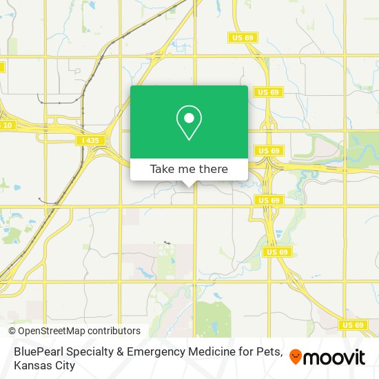 BluePearl Specialty & Emergency Medicine for Pets map