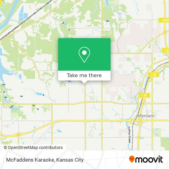 Mapa de McFaddens Karaoke