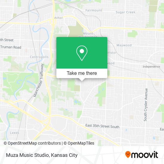 Muza Music Studio map