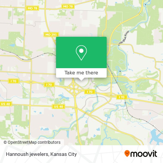 Mapa de Hannoush jewelers