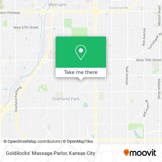 Goldilocks' Massage Parlor map