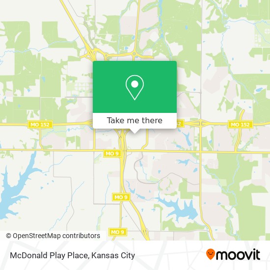 McDonald Play Place map