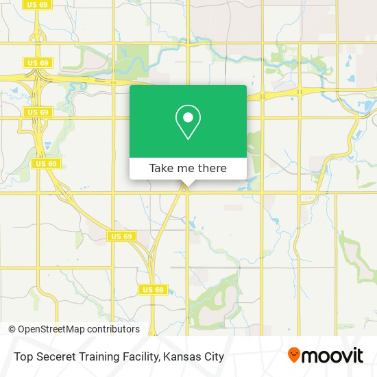 Top Seceret Training Facility map