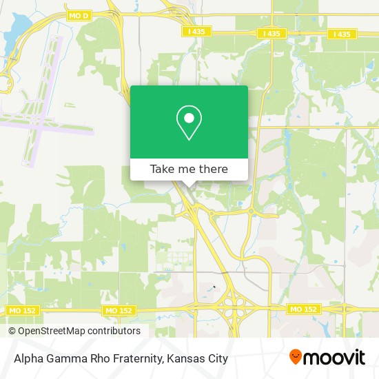 Mapa de Alpha Gamma Rho Fraternity