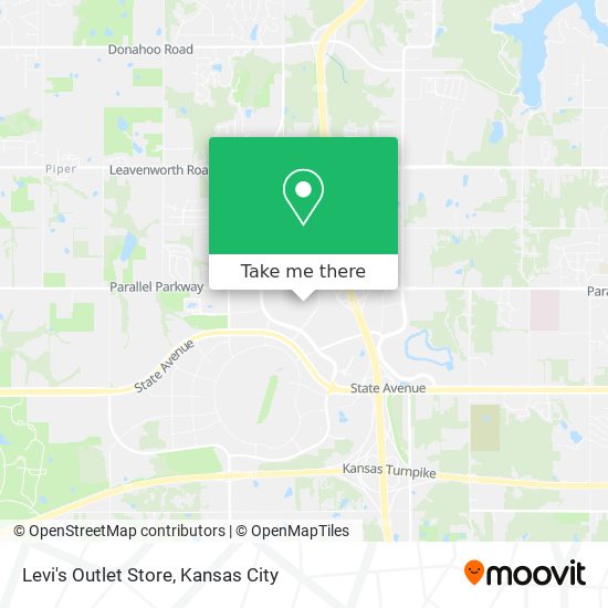 Mapa de Levi's Outlet Store