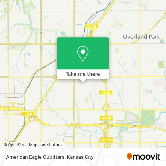 American Eagle Outfitters map