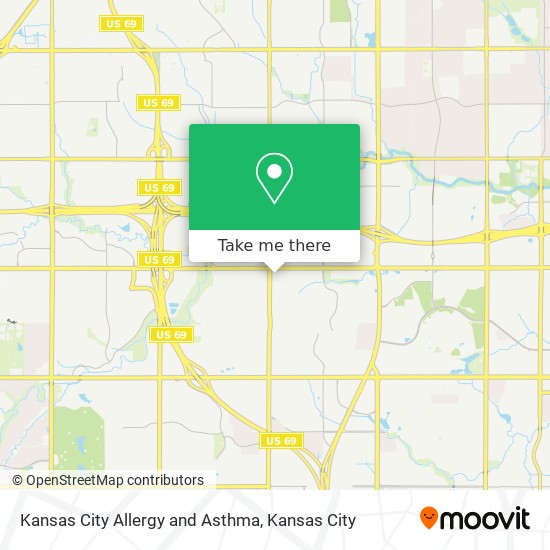 Kansas City Allergy and Asthma map