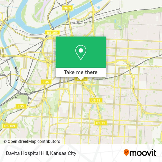 Mapa de Davita Hospital Hill