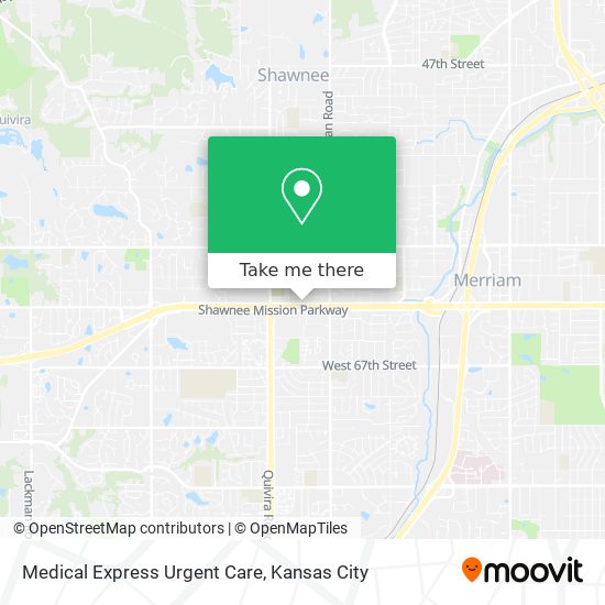 Mapa de Medical Express Urgent Care