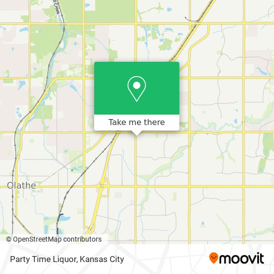 Mapa de Party Time Liquor