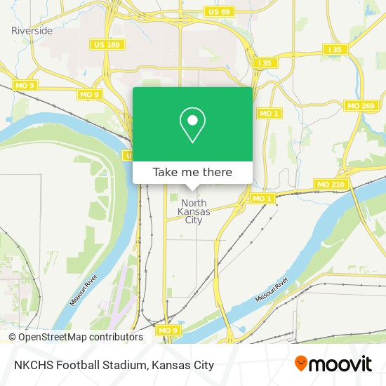 Mapa de NKCHS Football Stadium