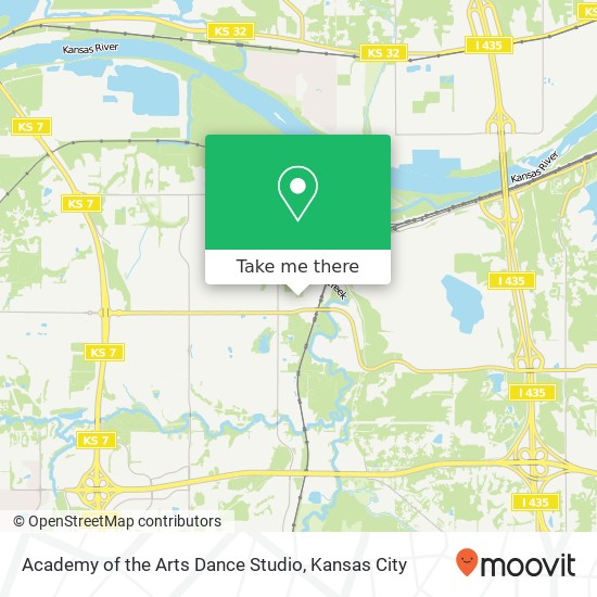 Mapa de Academy of the Arts Dance Studio