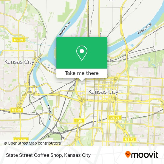 State Street Coffee Shop map