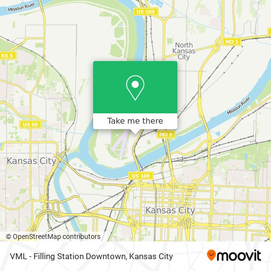 Mapa de VML - Filling Station Downtown