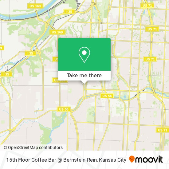 15th Floor Coffee Bar @ Bernstein-Rein map