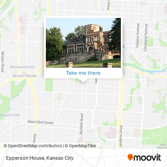 Mapa de Epperson House