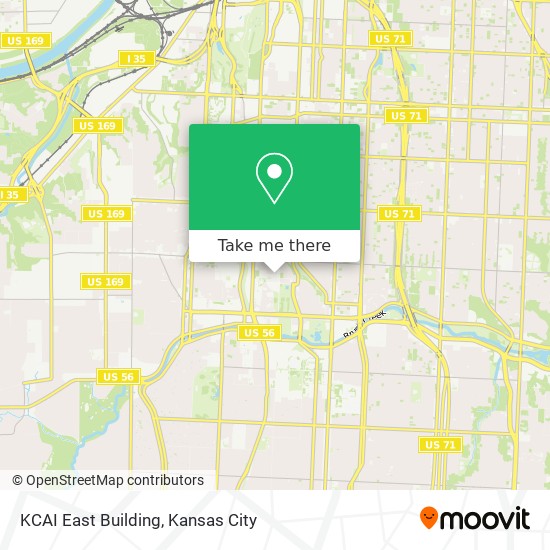 KCAI East Building map