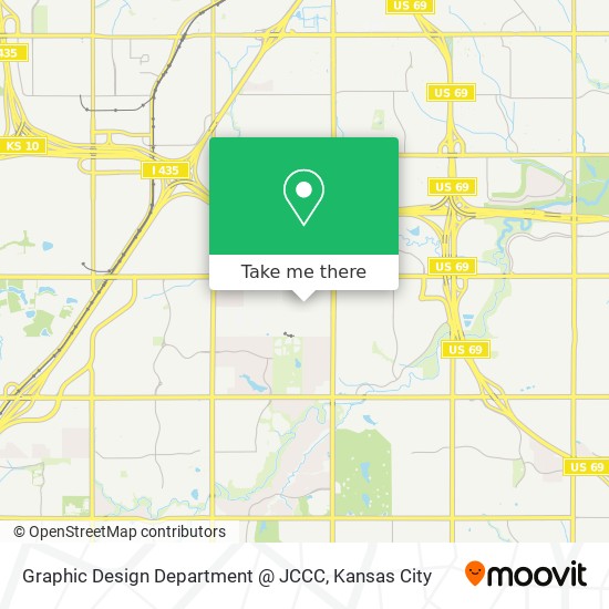 Mapa de Graphic Design Department @ JCCC