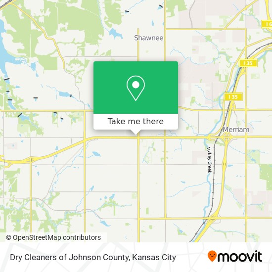 Dry Cleaners of Johnson County map