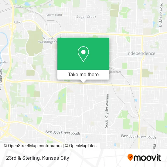 23rd & Sterling map
