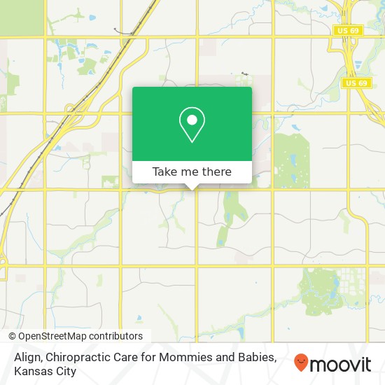 Mapa de Align, Chiropractic Care for Mommies and Babies