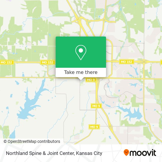 Northland Spine & Joint Center map