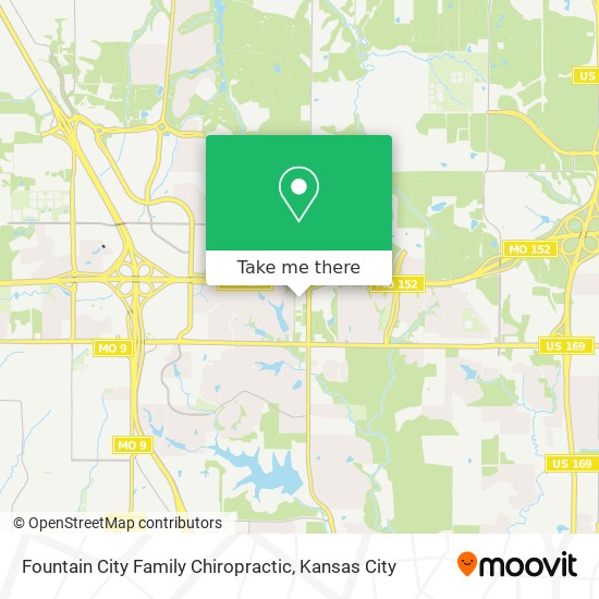 Fountain City Family Chiropractic map