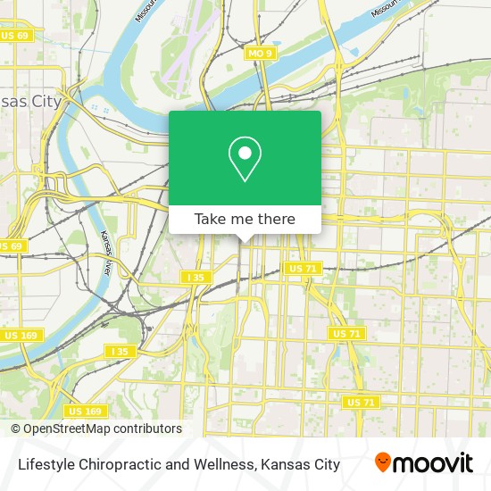 Lifestyle Chiropractic and Wellness map