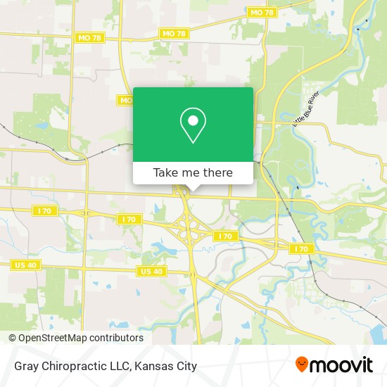 Gray Chiropractic LLC map
