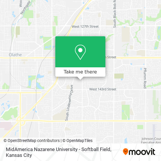 MidAmerica Nazarene University - Softball Field map