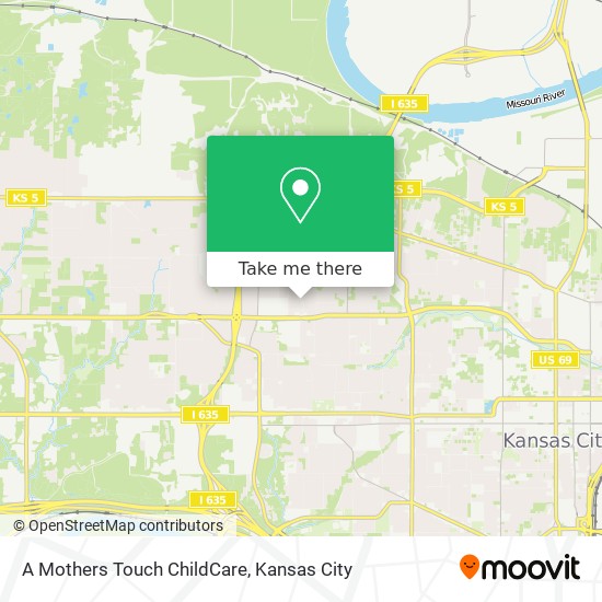 A Mothers Touch ChildCare map