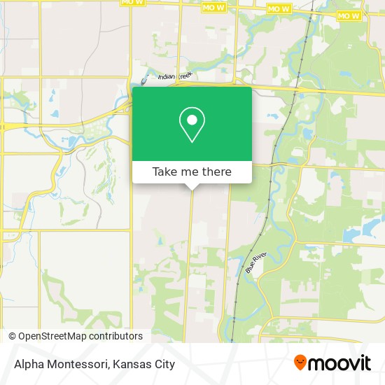 Alpha Montessori map