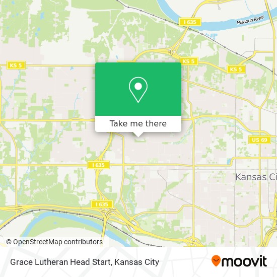 Mapa de Grace Lutheran Head Start