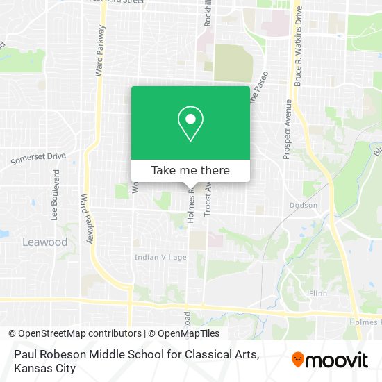 Paul Robeson Middle School for Classical Arts map