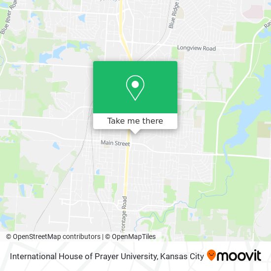 Mapa de International House of Prayer University