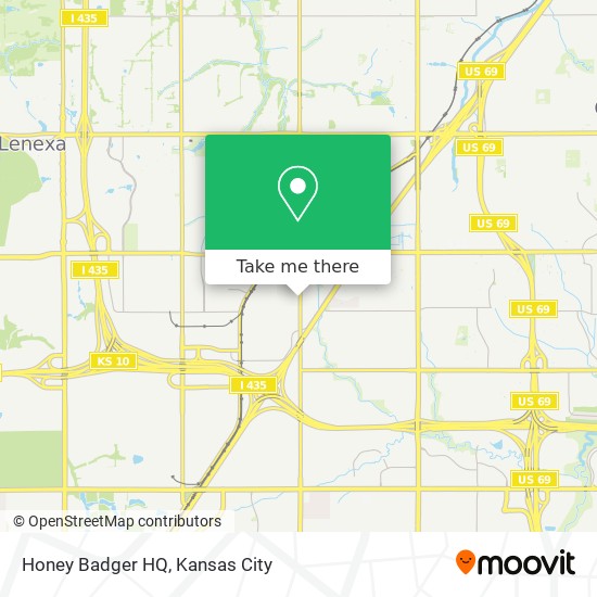 Mapa de Honey Badger HQ